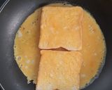 รูปขั้นตอนการทำที่ 4 ของ French Toast Pocket Ham Cheese
