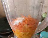 Foto del paso 1 de la receta: Torta de Naranja y Zanahoria Integral olla Essen 😋 #aptodiabeticos#rica #fácil húmeda