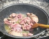 Foto del paso 1 de la receta Higaditos de pollo de coral al ajo y perejil a la brasa