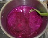 Foto langkah ke 3 dari resep Puding Lumut Buah Naga.