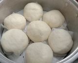 Foto langkah ke 6 dari resep Bakpao Empuk Isi Ayam (Tanpa Mixer).