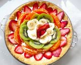 Foto del paso 3 de la receta: Tarta de frutas y crema
