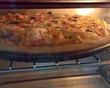 A picture of step 4 of Chicken Tikka Pizza 🍕🍕.