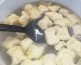 Burgonyás tészta - szalonnával és tojással recept fázis 3 fotója