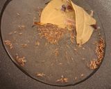 A picture of step 2 of Punjabi style Lobia Masala.