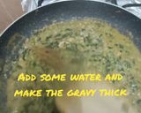 A picture of step 6 of Malai methi matar.