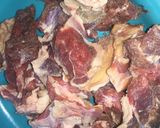 A picture of step 1 of Pepper meat.