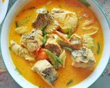 Foto langkah ke 4 dari resep Gulai ikan capa (ikan laut).