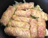Foto del paso 6 de la receta: Hojas de repollo rellenas - receta árabe