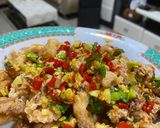 Foto langkah ke 5 dari resep Cumi Goreng Cabe Garam.