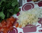 Foto do passo 1 de Macarrão com couve 😋