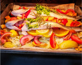 Foto del paso 2 de la receta: Lubina al horno