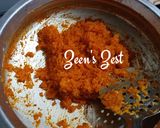 A picture of step 2 of Coconut Burfi.
