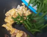 Foto langkah ke 3 dari resep Orak Arik Telur Kacang Panjang.