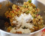 Foto del paso 3 de la receta: Pastel de quinoa y lentejas coral
