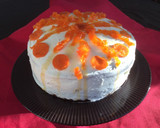 Foto del paso 12 de la receta: Tarta de zanahoria con frosting de queso y nata