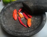 Foto langkah ke 2 dari resep (116).Asinan Rambutan Pedas Manis.