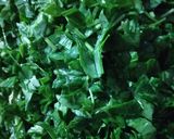 A picture of step 1 of CrispySpinach.