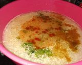 A picture of step 4 of Dahi vada aloo dum.