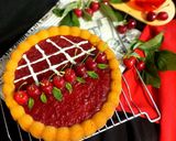 عکس مرحله 22 از دستور کیک گیلاس با سس گیلاس solmaz