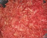 सेव गाजर की बर्फी (sev gajar ki barfi recipe in Hindi) रेसिपी चरण 1 फोटो