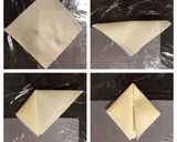 A picture of step 2 of Japanese Soldier Helmet-Fried Dumplings.