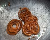 A picture of step 3 of Instant jalebi rabari.