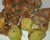 Foto del paso 3 de la receta: Rollito de pechuga de pavo campero rellena de beicon y queso azul con champiñones en la olla GM