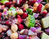 A picture of step 3 of 3 Bean Salad for a Crowd.