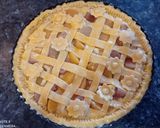 Gyümölcsös-pudingos pite recept fázis 4 fotója