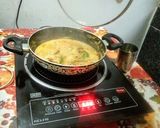 A picture of step 8 of Fish Korma.