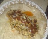 A picture of step 5 of Mi Gringo Breakfast Burrito.