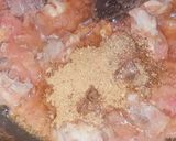 A picture of step 3 of Chicken karahi.