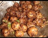 A picture of step 8 of Roti Manchurian.