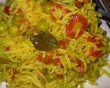 A picture of step 6 of Veg Biryani.
