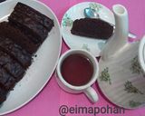 Foto langkah ke 7 dari resep Brownies Kukus Chocochips.