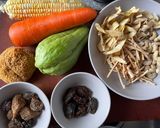 沙參玉竹佛手瓜腰果素湯的食譜步驟1照片