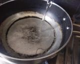 A picture of step 3 of Chocolate floating icecream in 3 flavours.