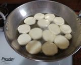 A picture of step 12 of Rasmalai.