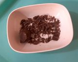 A picture of step 1 of Chocolate cookies 🍫🍪🍪without oven.