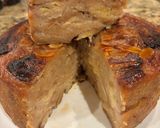 A picture of step 5 of Bánh mì, chuối nướng (Banana Bread Pudding).