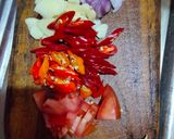 Foto langkah ke 1 dari resep (644) Oseng Tahu Tempe Ikan Asin.