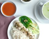 Foto langkah ke 3 dari resep Nasi Hainam Rice Cooker.