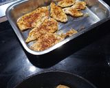 Tejfölös sajtos tepsis csirke recept fázis 1 fotója