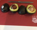 A picture of step 1 of My Famous Guacamole.