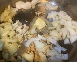 鮭魚菠白醬義大利麵的食譜步驟4照片