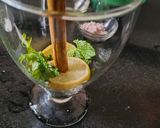 A picture of step 2 of Black jamun mojito.