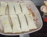 Foto langkah ke 5 dari resep "ROTI PANGGANG PISANG COKLAT".