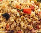 A picture of step 4 of Indori Poha.