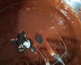 A picture of step 4 of Oreo brownie.